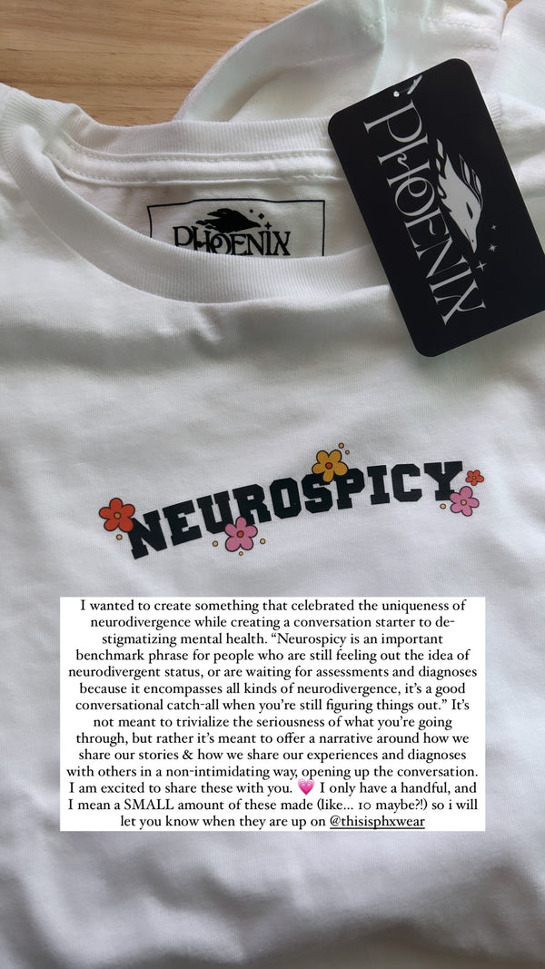 Limited Drop! The Neurospicy Tee