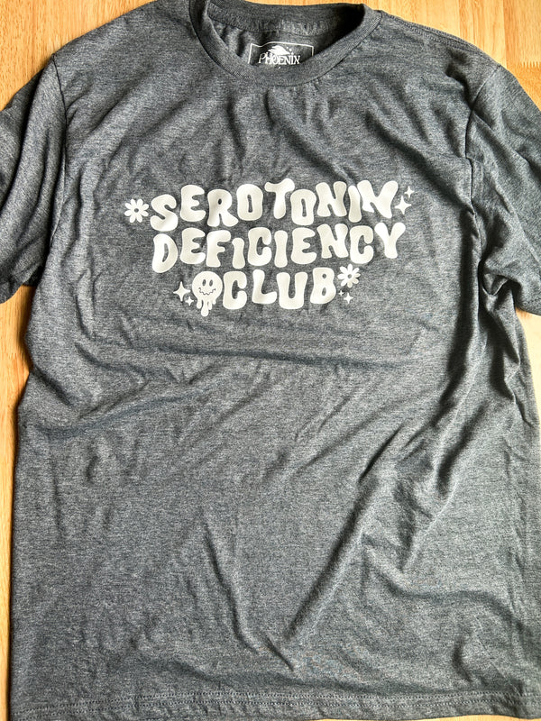 Serotonin Deficiency Club Tee